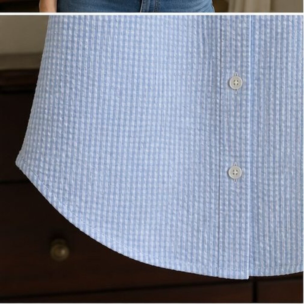 Rust Puff Sleeve Top - Picture 6 of 6